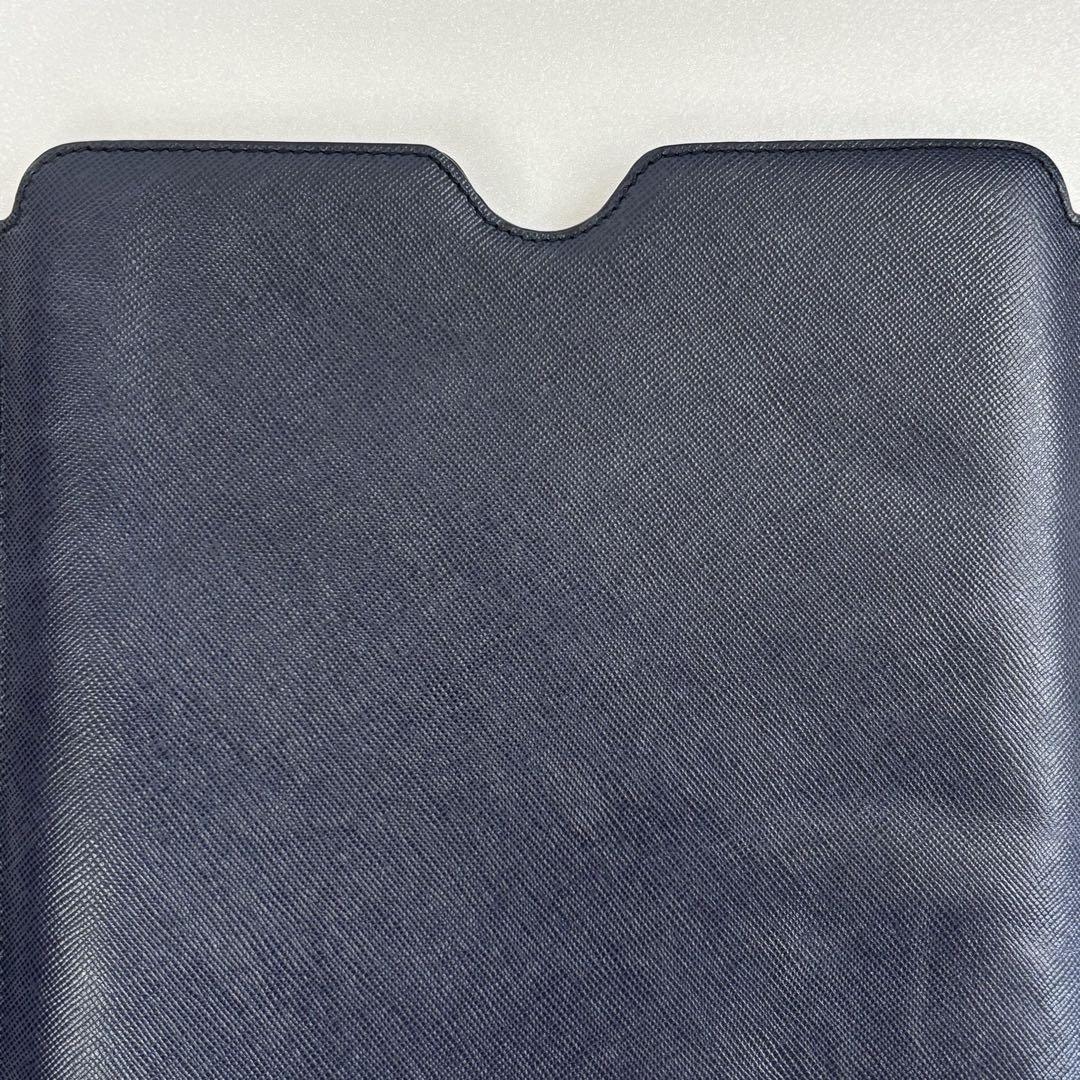 希少 PRADA プラダ iPad ケース サフィアーノ レザー タブレット 希少 PRADA プラダ iPad ケース サフィアーノ レザー タブレット