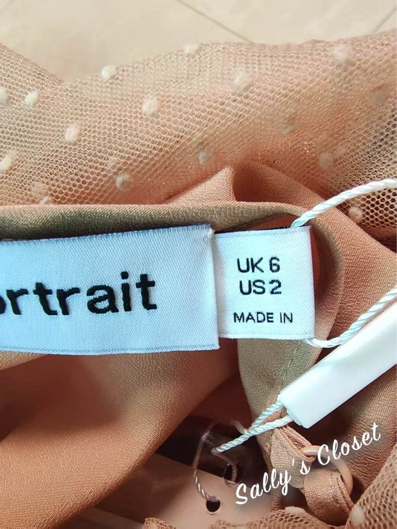 ❤️25新作 新品♡ SelfPortrait オレンジドットドレス♡ E20 ❤️25新作 新品♡ SelfPortrait オレンジドットドレス♡ E20