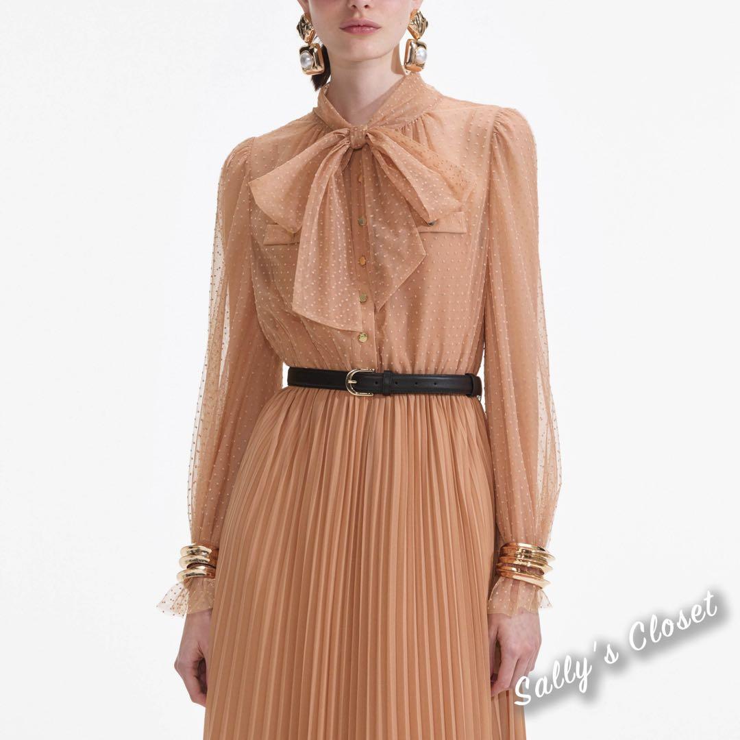 ❤️25新作 新品♡ SelfPortrait オレンジドットドレス♡ E20 ❤️25新作 新品♡ SelfPortrait オレンジドットドレス♡ E20