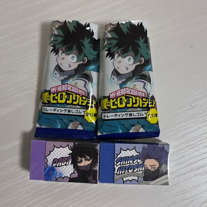 【早い者勝ち】僕のヒーローアカデミア ヒロアカ トレーディング 消しゴム 60個