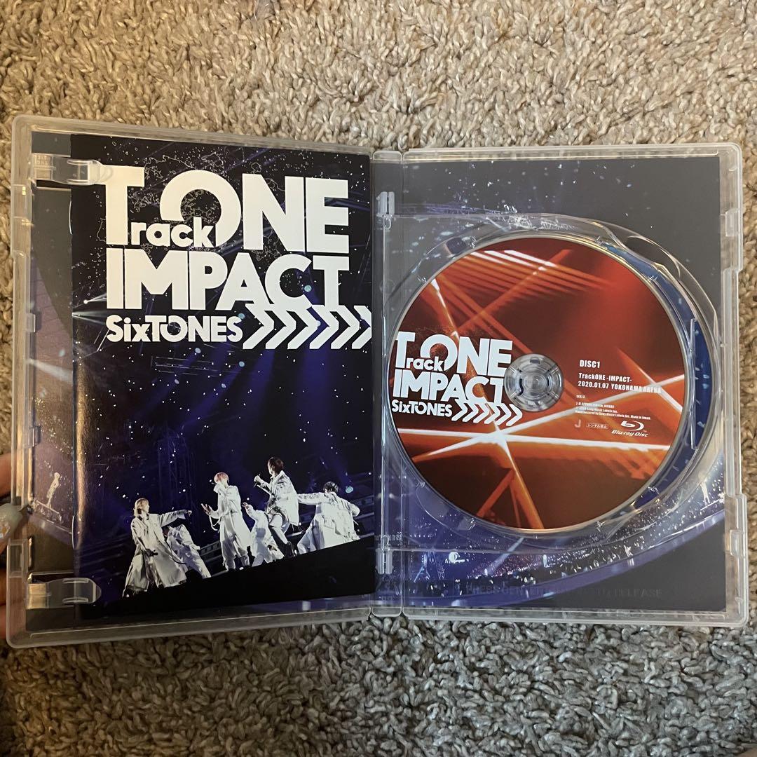 SixTONES TrackONE -IMPACT- Blu-ray - メルカリ