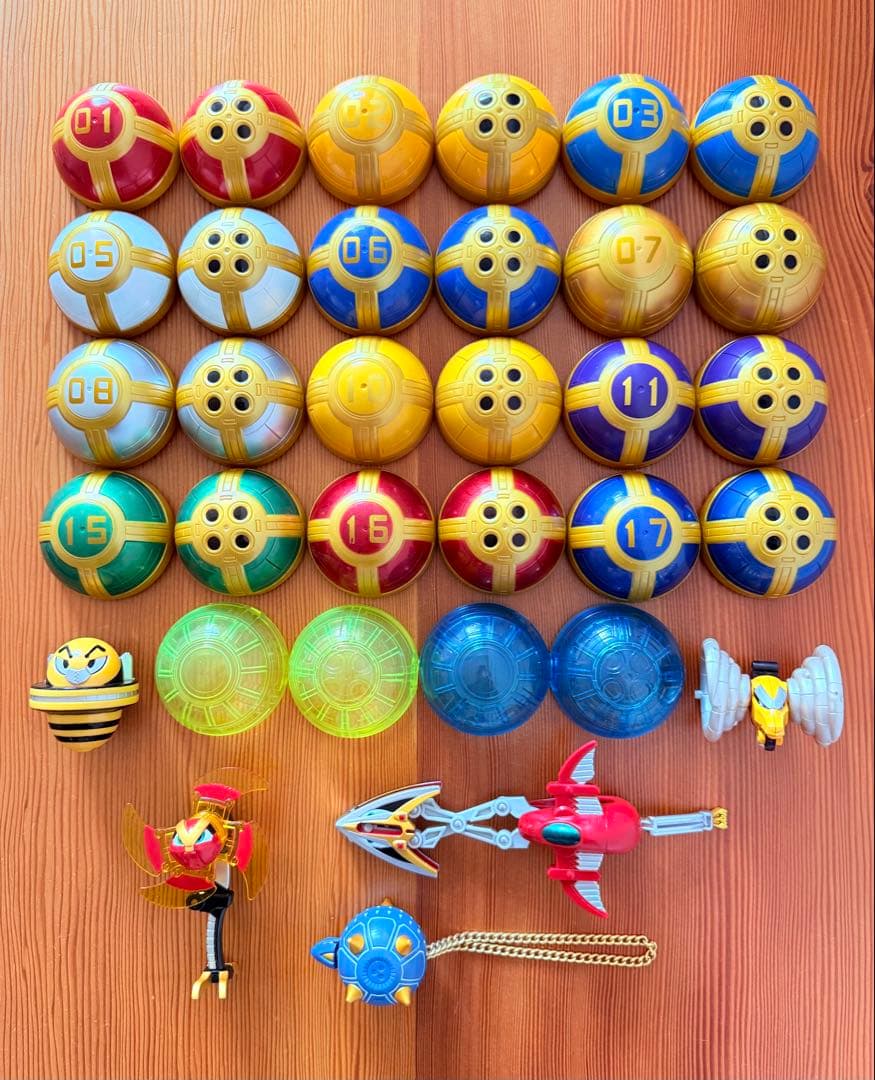 忍風戦隊ハリケンジャー カラクリボール 忍風合体 DX旋風神 轟雷神 天空神BANDAI