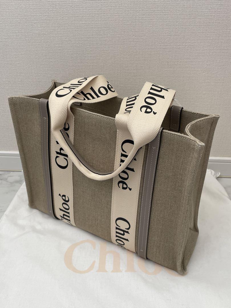 未使用　美品　クロエ　 ウッディ　 トートバッグ