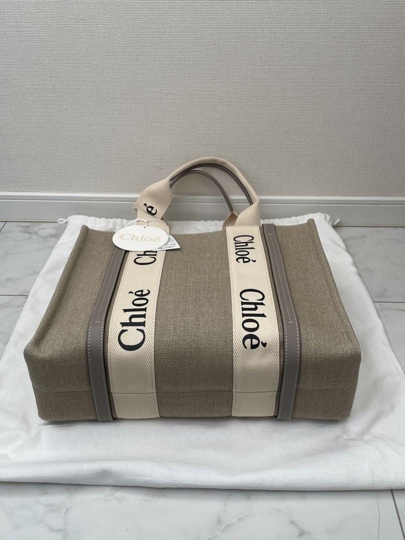 未使用　美品　クロエ　 ウッディ　 トートバッグ
