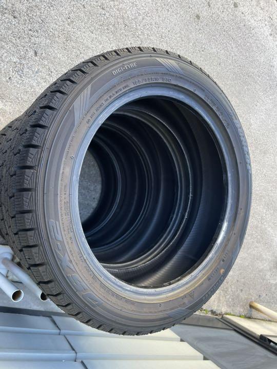 ダンロップスタッドレスDSX2 185/55R16バリ山中古品 ダンロップスタッドレスDSX2 185/55R16バリ山中古品