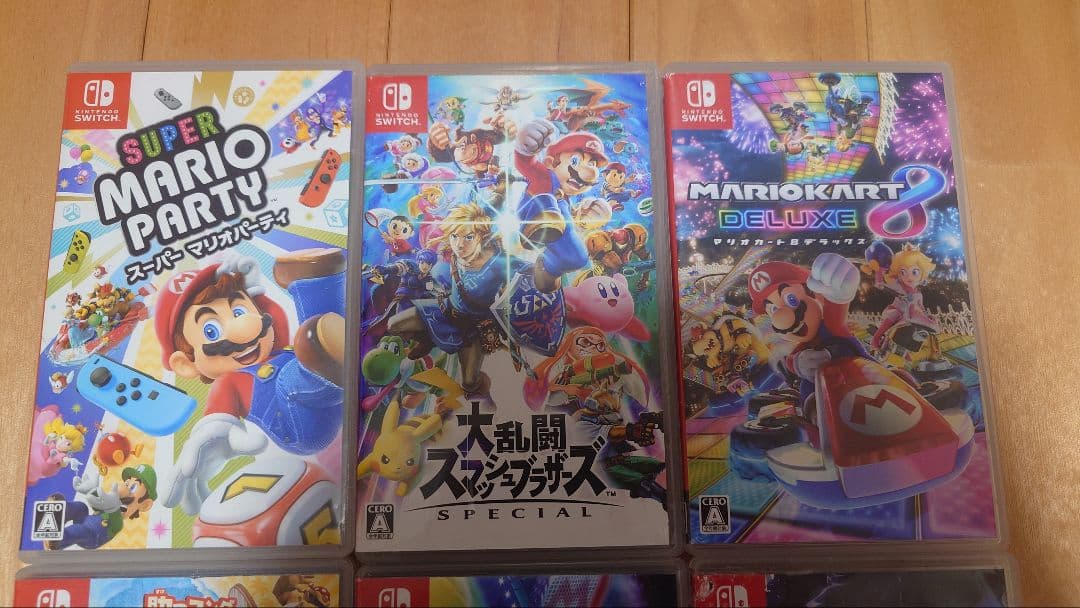 Nintendo Switch ソフト 6本セット　中古