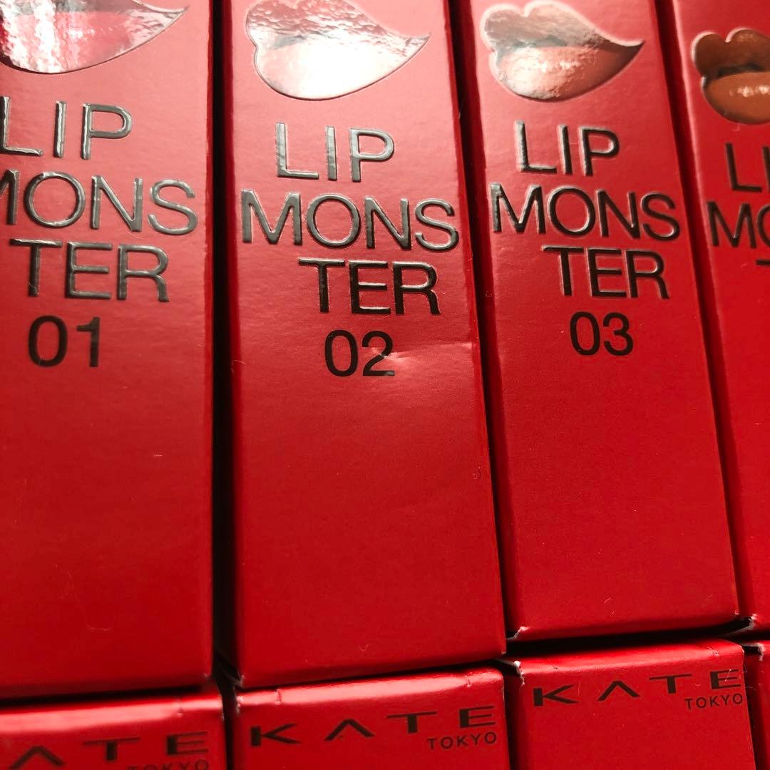 超人気の 【全色】ケイト リップモンスター01〜14番 口紅