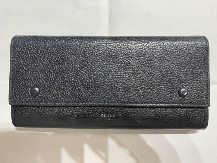 美品⭐︎CELINE セリーヌ　ラージフラップ　マルチファンクション長財布