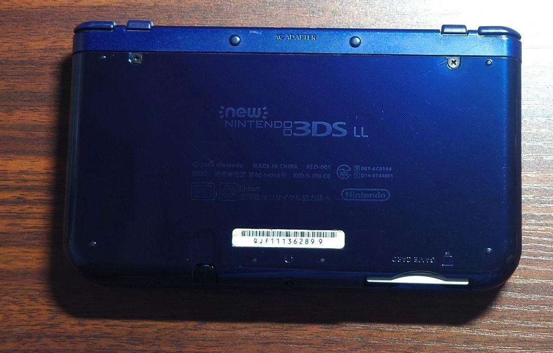 new Nintendo 3DSLL 使用感あり ゼルダのソフト付ソフト読み込みOK動作しました