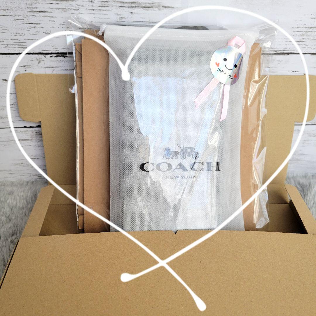 【新品未使用】COACH コーチ 長財布 キルティング ブラック 黒 1番人気