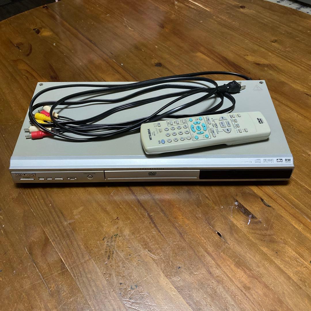 MITSUBISHI DJ-P230 DVDプレーヤー MITUBISHI DJ-P230 DVDプレーヤー 三菱 リモコン 説明書 ケーブル