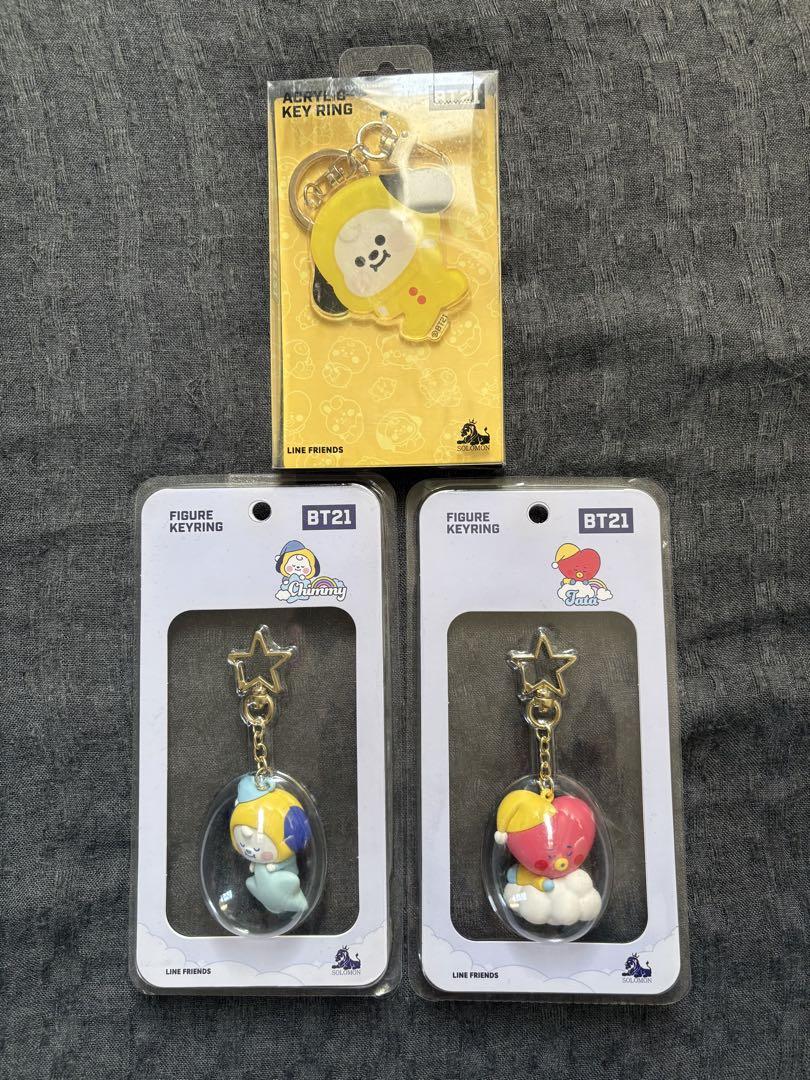 BT21のオリジナルアクリルキーホルダー全種セット BT21 ＞＞50%OFF SALE＜＜ソロモン商事 BABY DRAGON アクリル