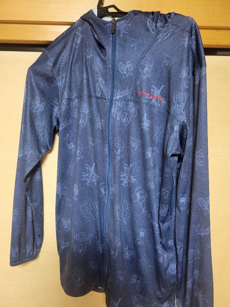 Columbia ネイビー フルジップパーカー　L