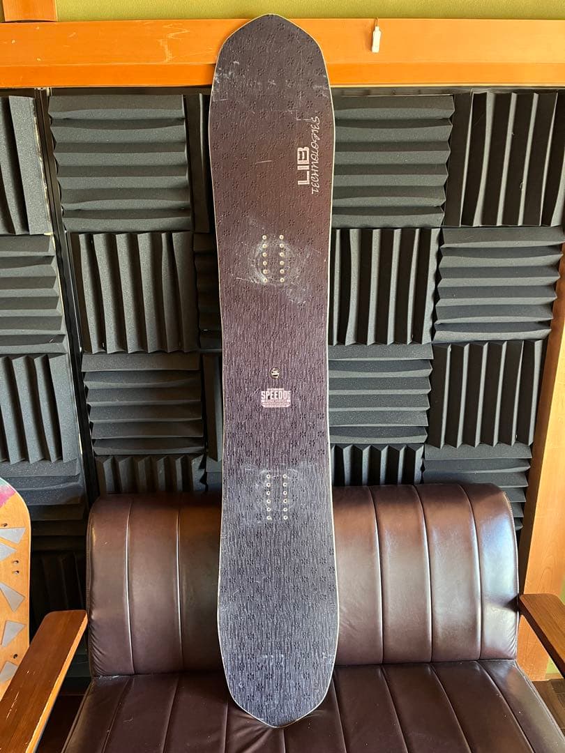 Lib Tech スノーボード ブラック SPEEDO DEEPS 162160cm-165cm未満・LIBTECH
