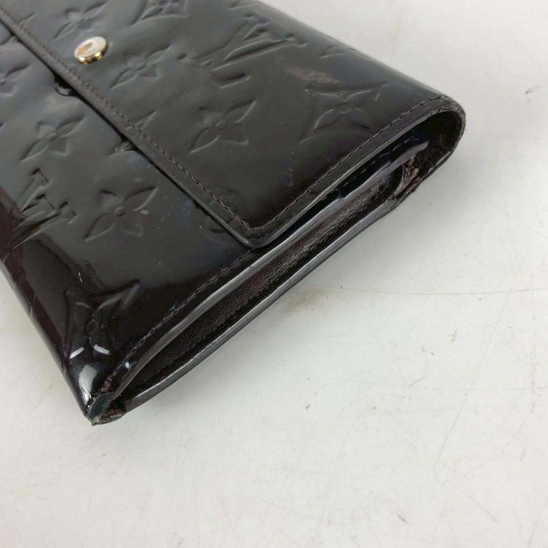 LOUIS VUITTON ルイヴィトン ポルトフォイユ サラ ヴェルニ 長