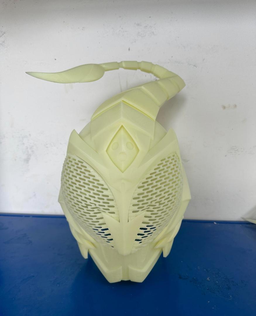 仮面造形素材 1 1サイズマスク DIY未塗装仕様 30,000円