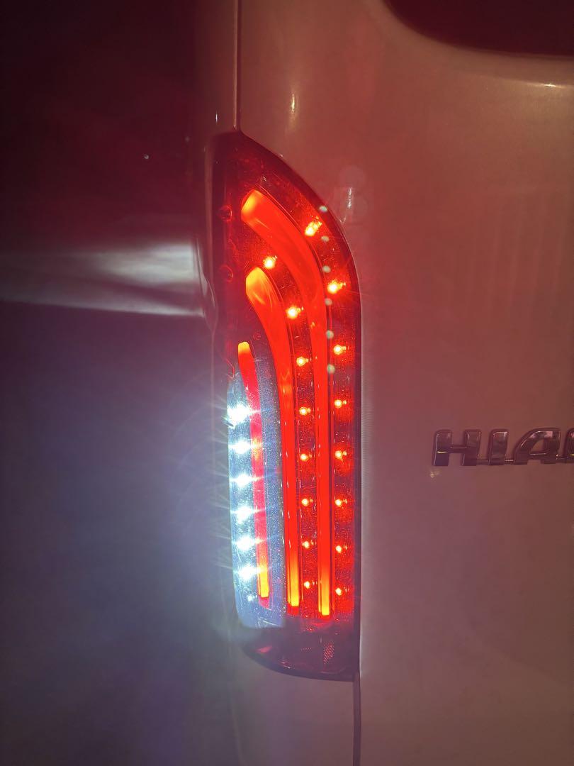 ハイエース　200系　テールランプ　415コブラ　BADテール　BAD-RED
