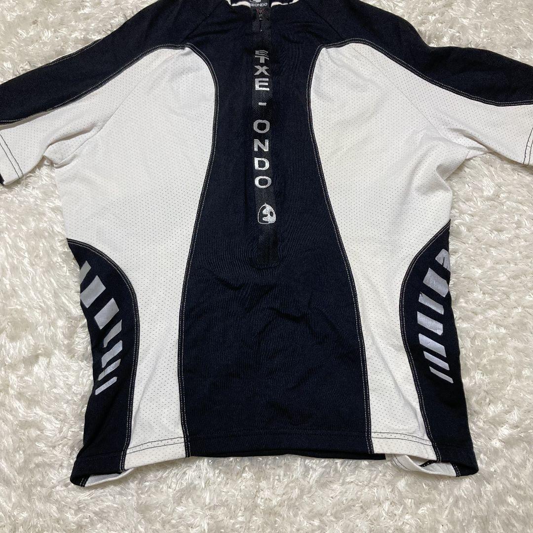 エチュオンド ETXEONDO サイクル ジャージ ウェア ロゴ 半袖 S