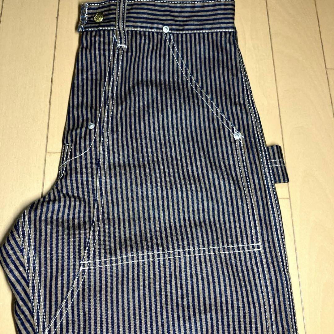 JOE McCOY　ブラウンヒッコリー　ダブルニー ペインター　直営店限定品