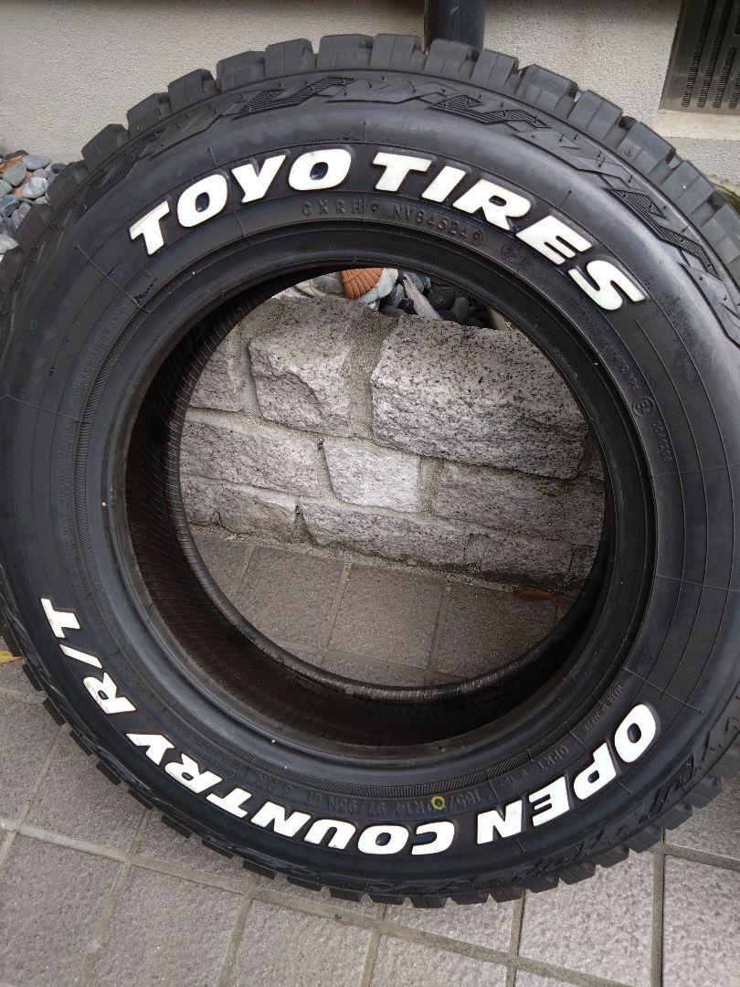 オープンカントリー　ホワイトレター　24年製　14インチ　165/80/14
