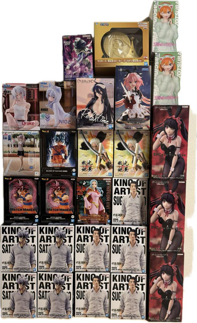 最新　プライズ　フィギュア　まとめ売り　呪術廻戦　ワンピース　ドラゴンボール