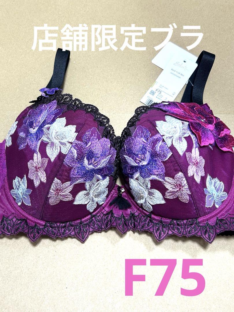 ⭐️稀少⭐️ワコール　サルート⭐️30グループ⭐️VI⭐️リッチベールブラ⭐️F75