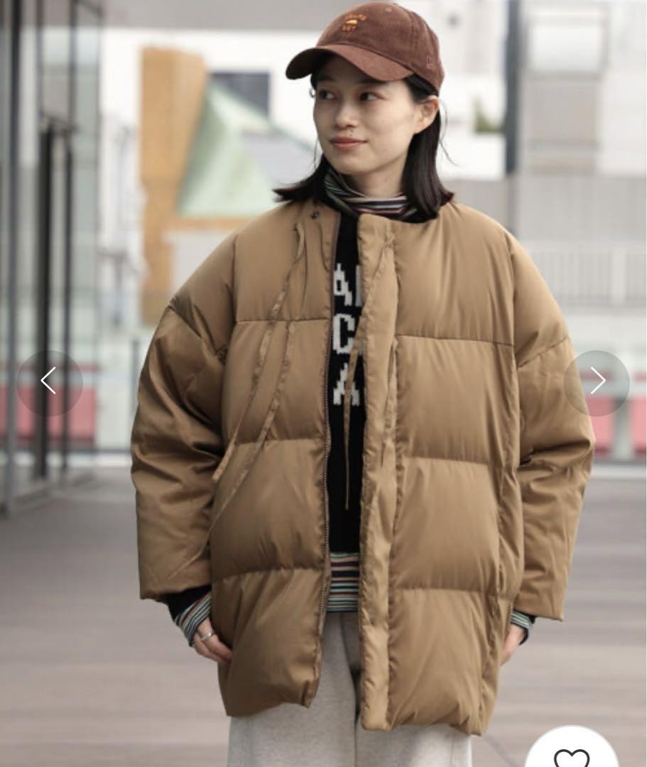 BEAMS BOY ソロテックス コットン ナイロン ダウンジャケット