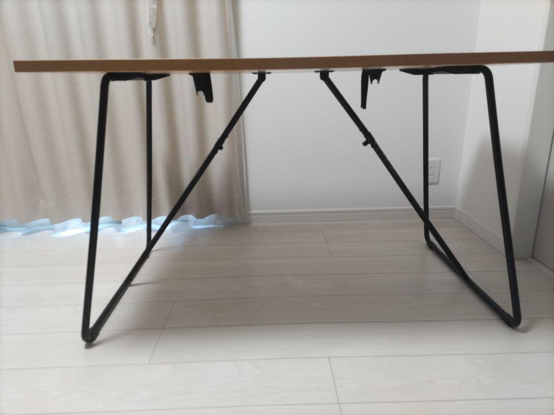 無印良品　折りたたみテーブル　120cm オーク材