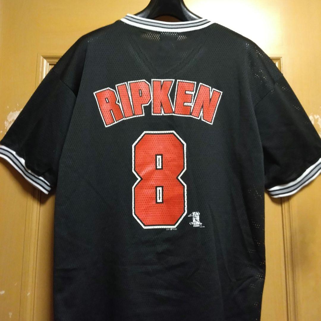 90s ビンテージ MLB オリオールズ リプケン メッシュ Tシャツ