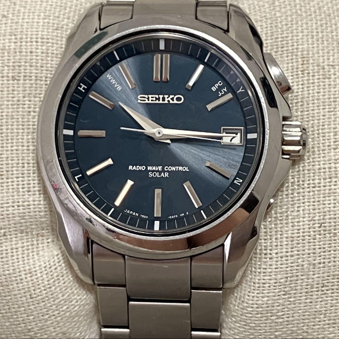 SEIKO ブライツ 7B24-0AK0 ソーラー電波 - メルカリ