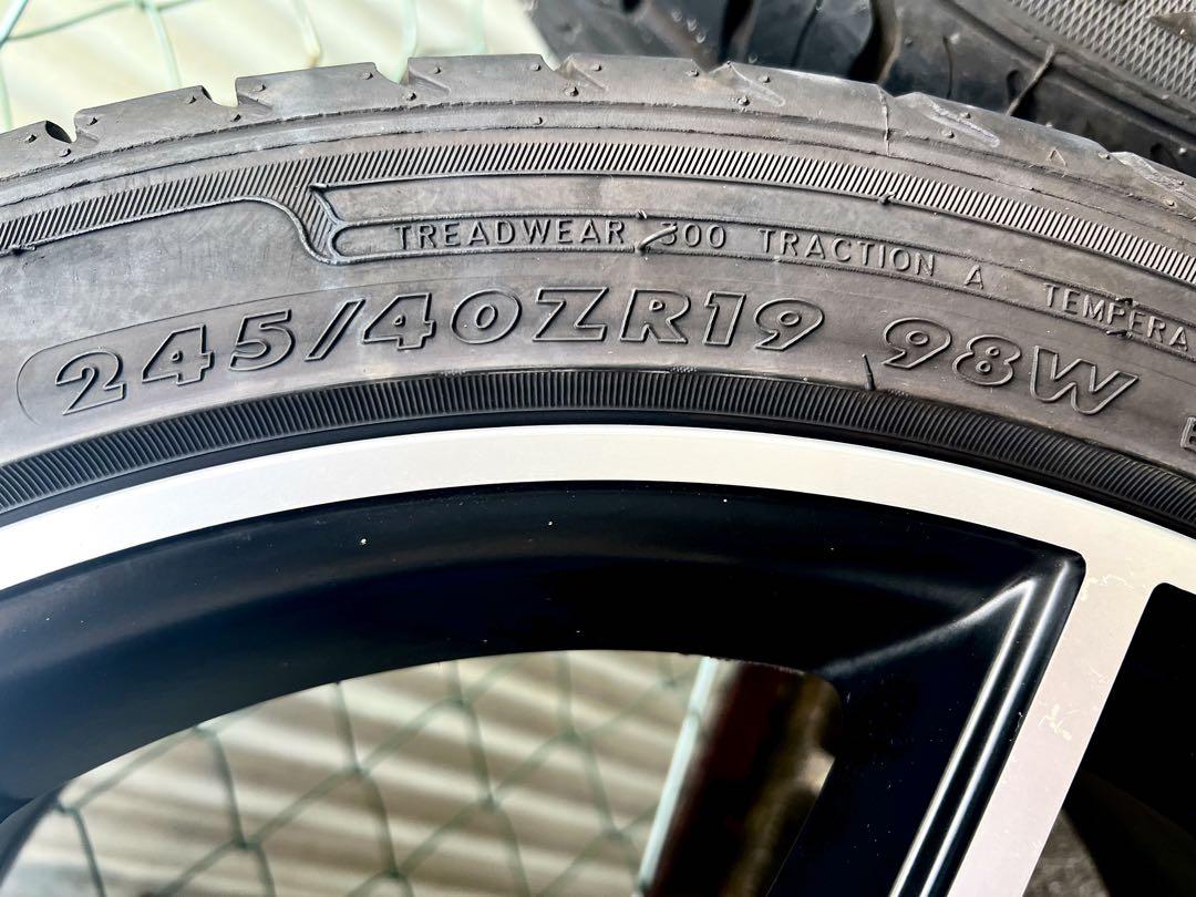 BMW 19インチ タイヤホイールMスポーツ　F3? F8? PCD120