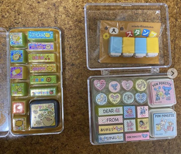 女の子用文具セット スタンプ 鉛筆 単語カード ノート 詳細は写真をご覧ください Lalala