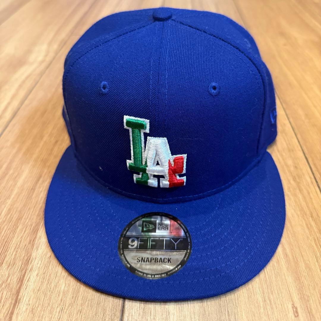 NEW ERA 9FIFTY ロサンゼルス ドジャース メキシコ国旗 キャップ