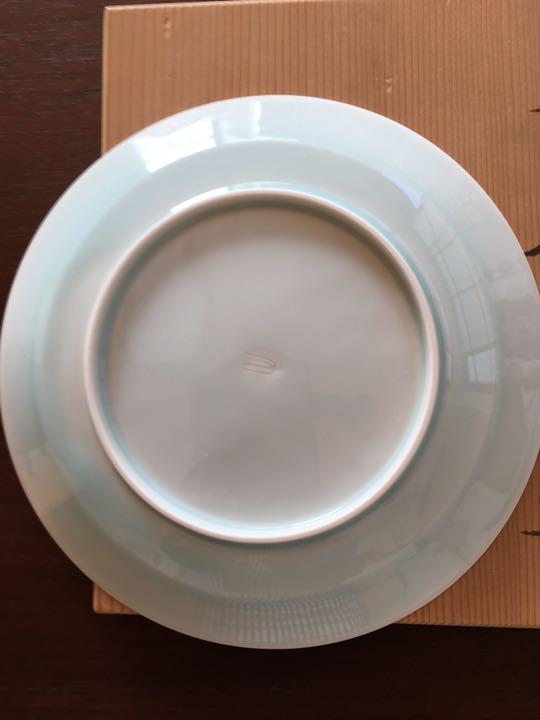 SALE品質保証 cocomin様専用 青白磁 牡丹文 皿4枚 EO8S3-m62466703419 和光 快山窯 通販在庫