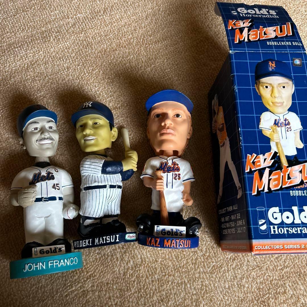 MLB　超貴重！　球場配布　ダブル松井&フランコ