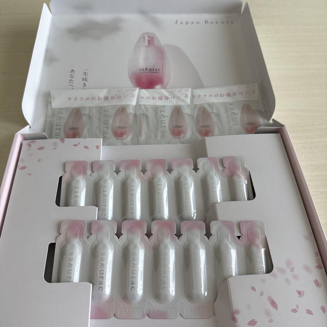 【新品未開封】大塚製薬 サクラエ ダブルアクションセラム 26包×2 全52包 新品未開封】大塚製薬sakuraeダブルアクションセラム体験セット