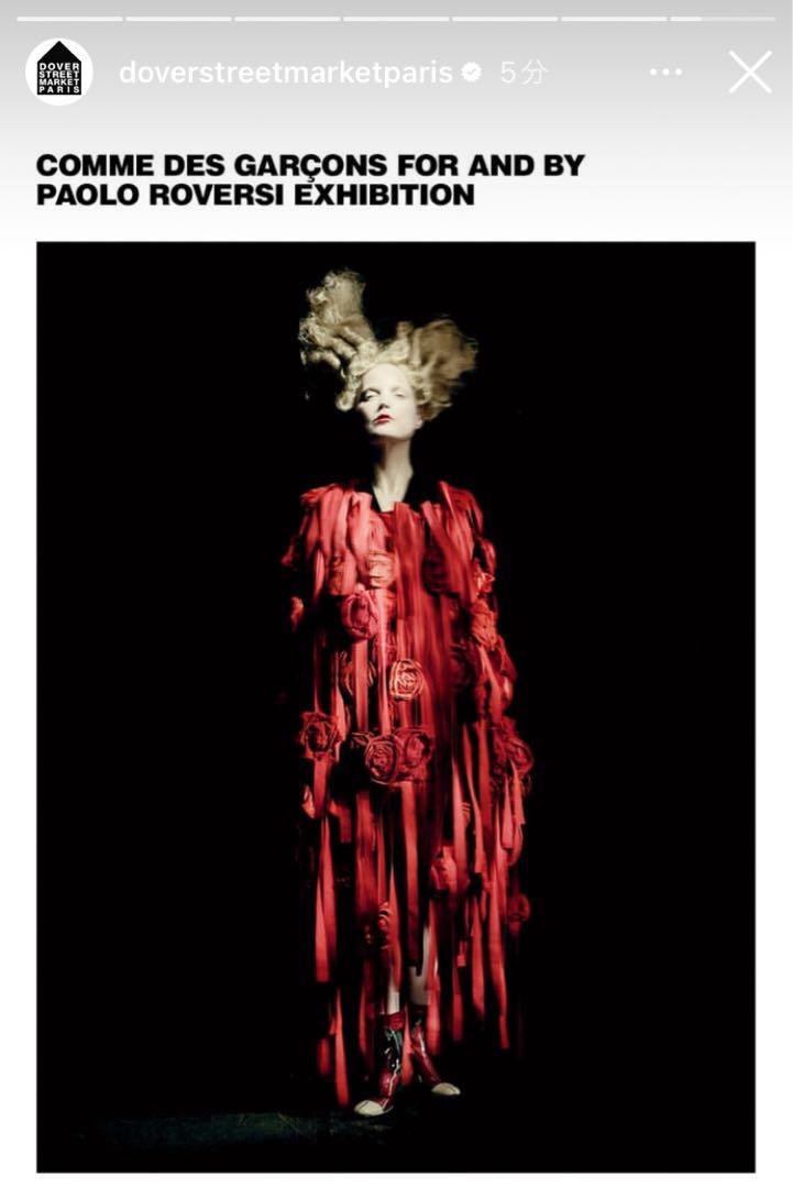 DOVER STREET MARKET パリ ポスター パンフ コムデギャルソン