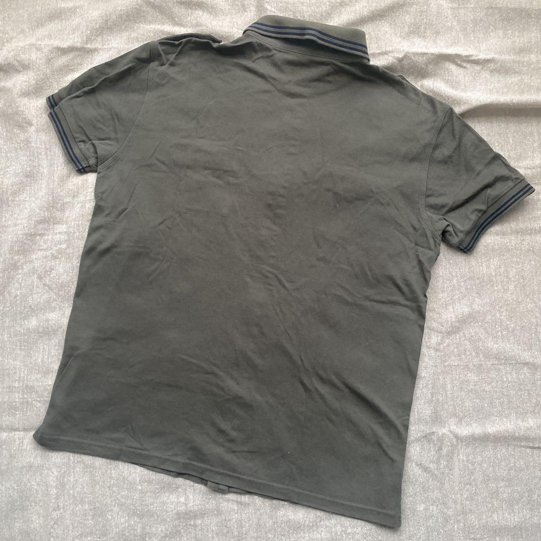 FRED PERRY ポロシャツ Lサイズ グレー/バーガンディ FRED PERRY グレー ポロシャツ L - メルカリ
