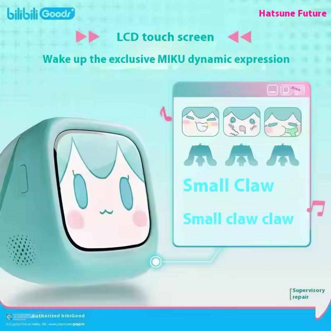 初音ミク　ワイヤレスイヤホン bilibili goods CUBE FACE