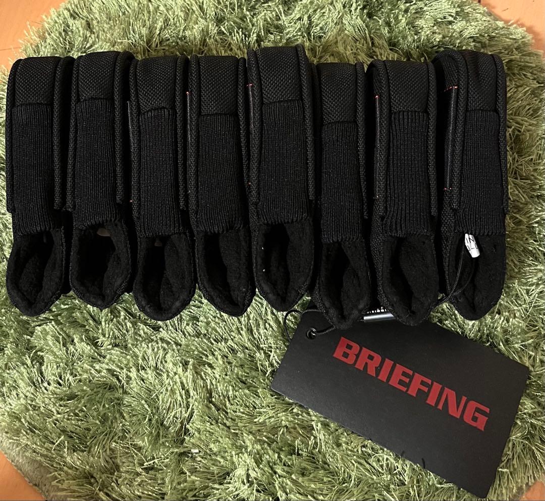 BRIEFINGのセパレートアイアンカバー8個セット 新品未使用品 BRIEFINGのセパレートアイアンカバー8個セット 新品未使用品