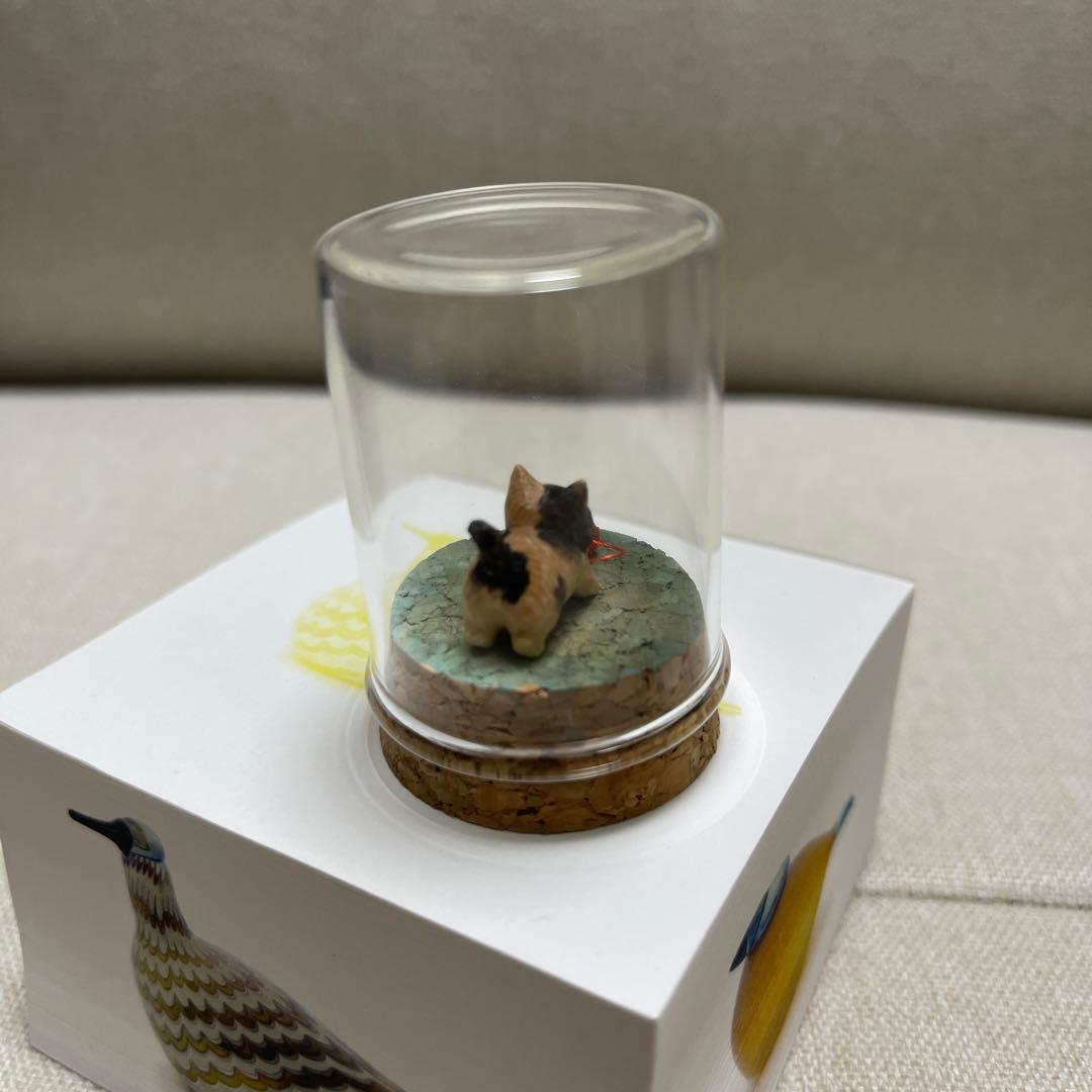 貴重　小出信久　木彫り猫　毛糸　作家物