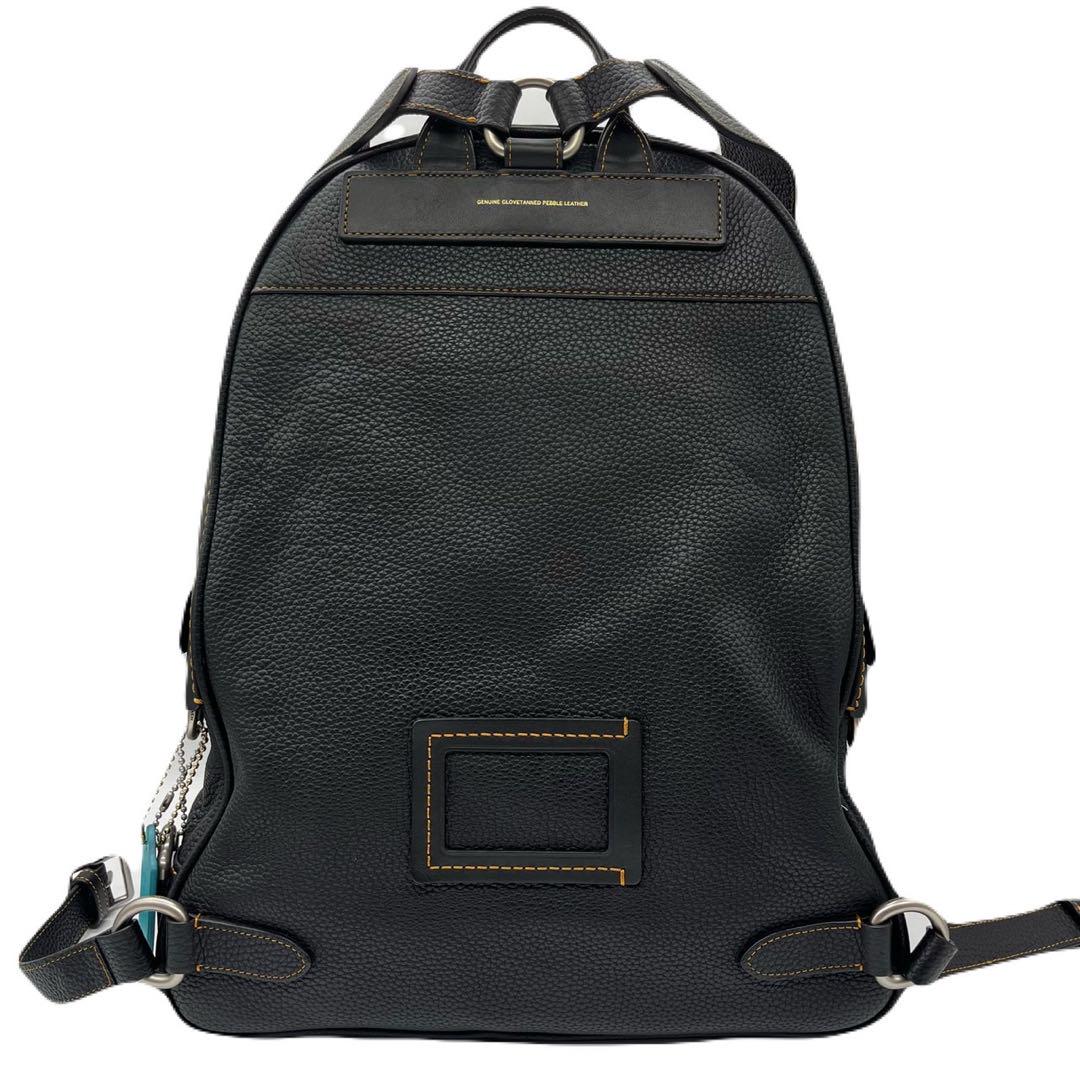 数量限定✨COACH リュック ナーリー フェイス プリント レザー ブラック 数量限定✨COACH リュック ナーリー フェイス プリント レザー