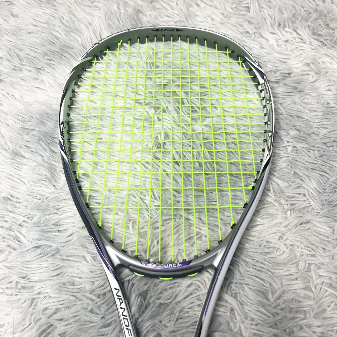 【良品】 ヨネックス ナノフォース8v REV UL2 ソフトテニス ラケット