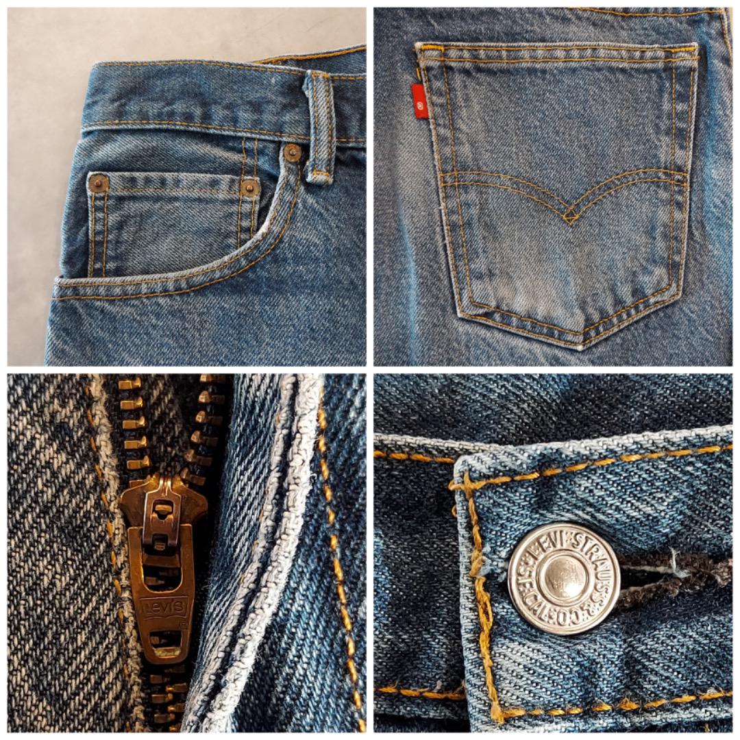 リーバイス517 Levis W34 ブルーデニム 青 フレア ヒゲ 15013 リーバイス517 Levis W34 ブルーデニム 青 フレア ヒゲ 15013