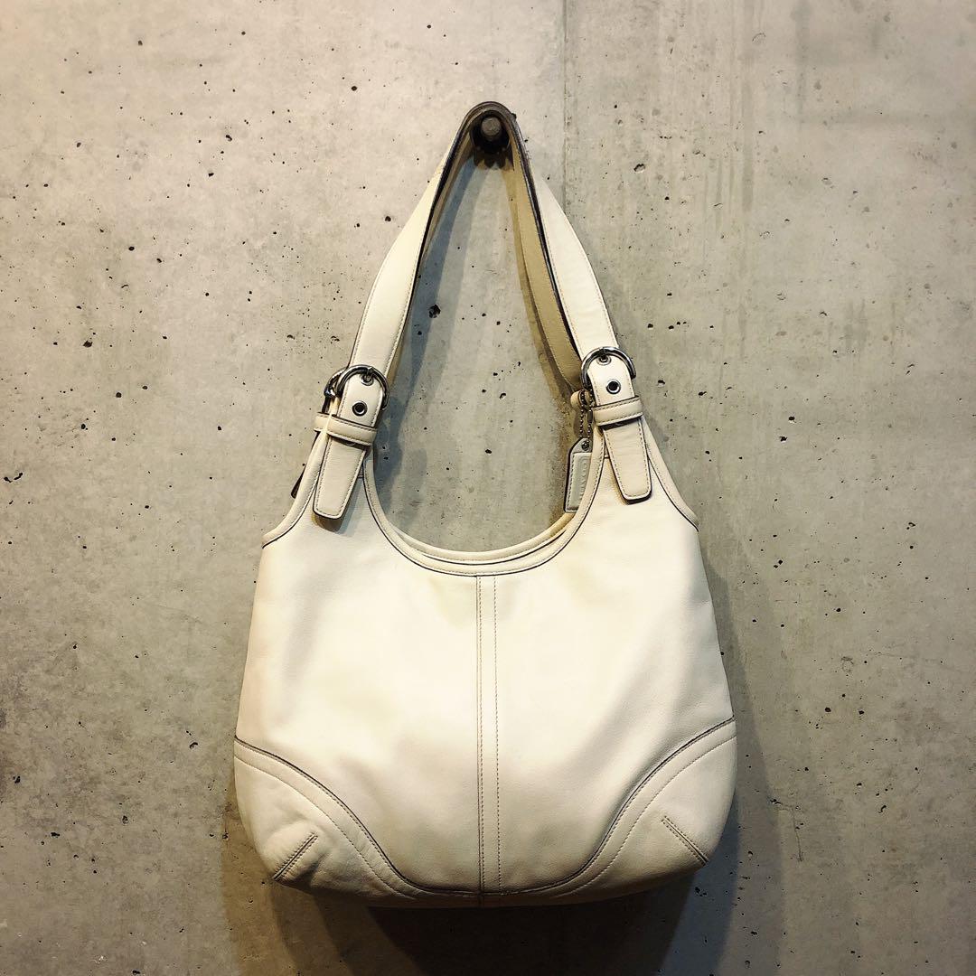 coach コーチ　ワンショルダー　バッグ　ホワイト　9249 y2k ソーホー