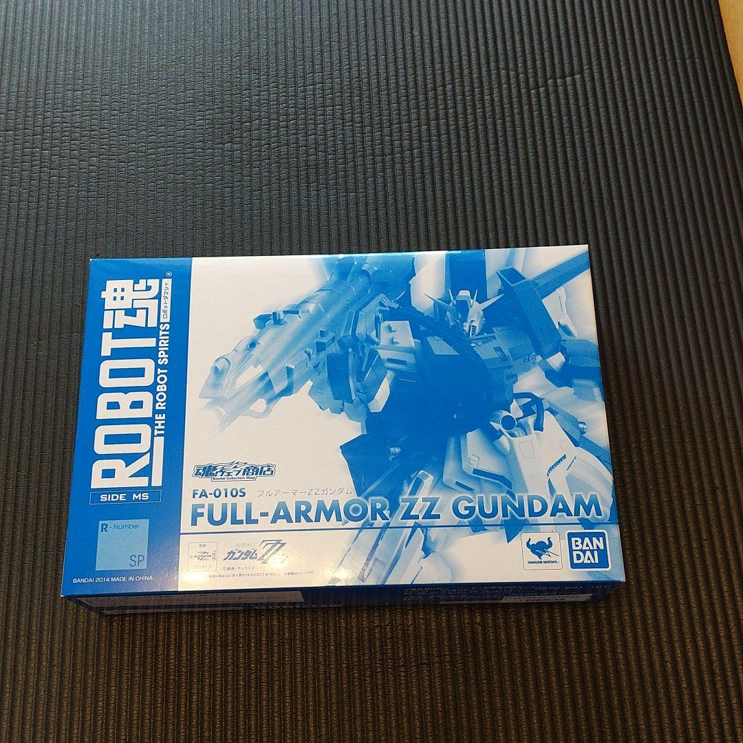 新品未使用 ロボット魂 フルアーマーZZガンダム