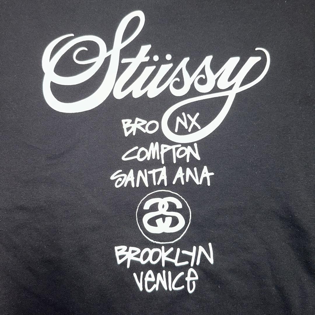 Stüssy ワールドツアー スウェット ブラック M