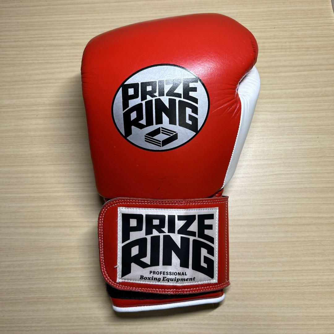 PRIZE RING 14オンスグローブ・レッドカラー