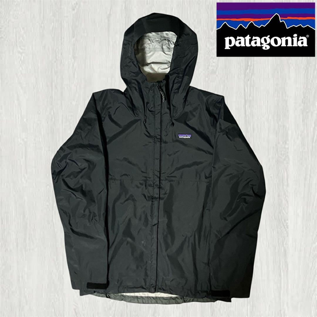 パタゴニア トレントシェル 3l ブラック ナイロンジャケット 黒M patagonia