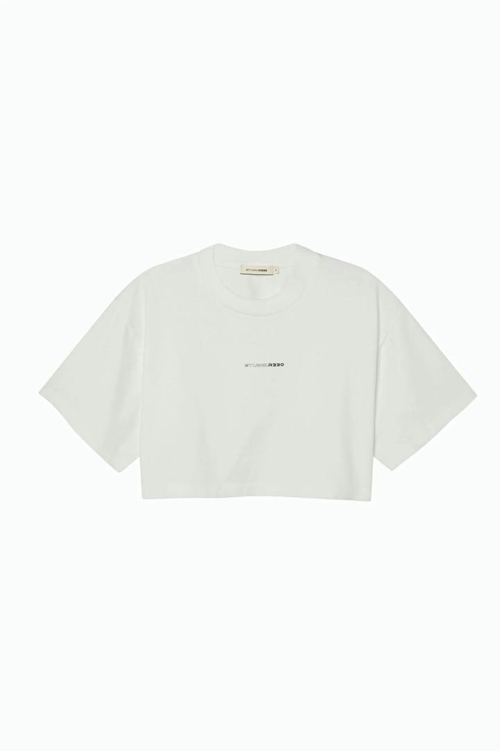 studio r330 LOGO CROPPED TEE Tシャツ ローラ studio r330 LOGO CROPPED TEE Tシャツ ローラ - メルカリ